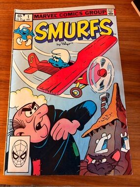Smurfs #1 Marvel Comics Vintage Comic Book